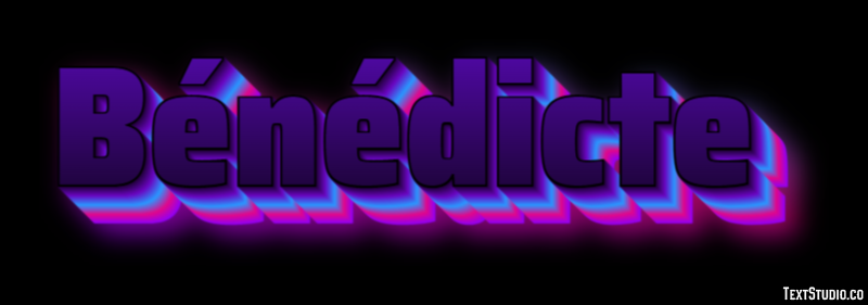 Bénédicte Text Effect