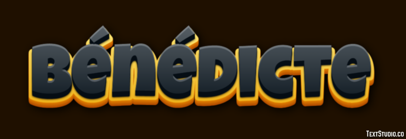 Bénédicte Text Effect