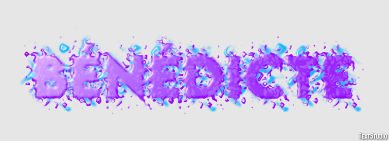 Bénédicte Text Effect