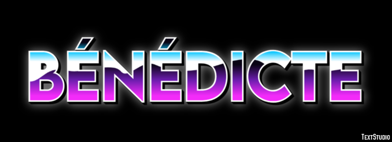 Bénédicte Text Effect
