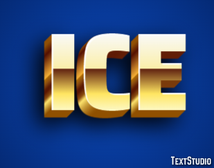 Ice Text Effect