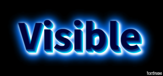 Visible Text Effect