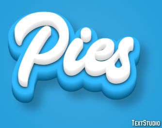 Pies Efekt tekstowy