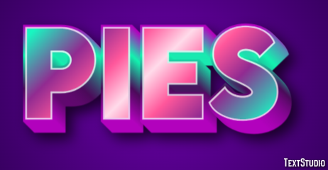 Pies Efekt tekstowy