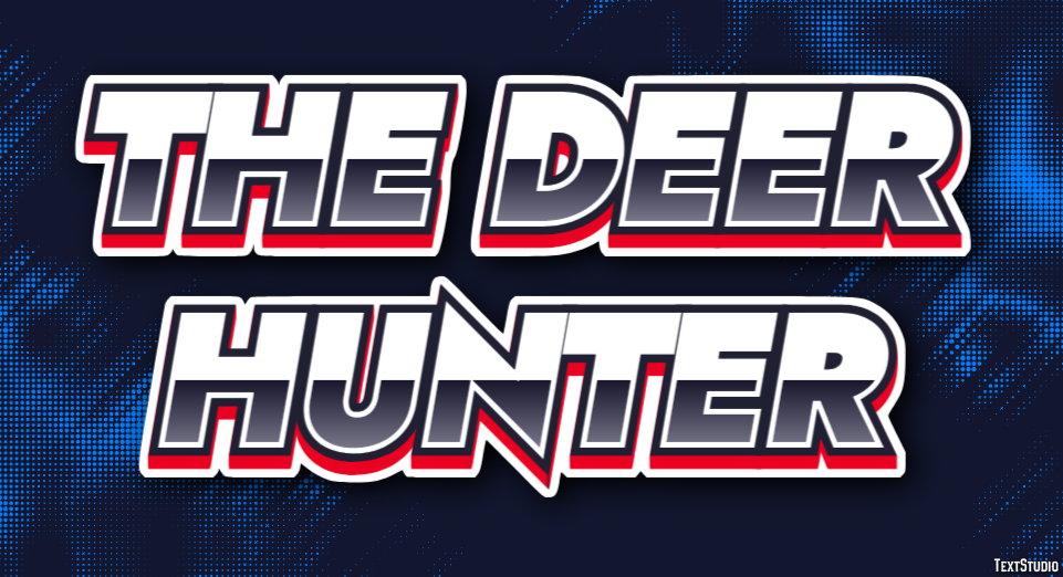 The Deer Hunter Text Effect