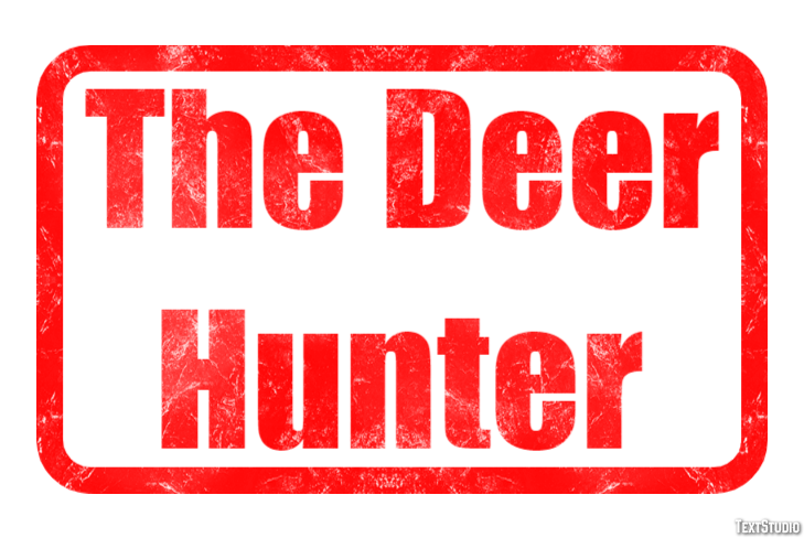 The Deer Hunter Text Effect
