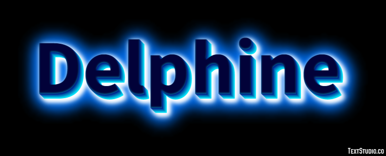 Delphine Text Effect