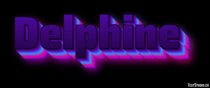 Delphine Text Effect