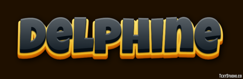Delphine Text Effect