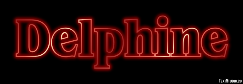 Delphine Text Effect
