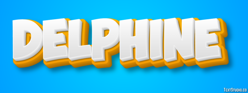 Delphine Text Effect