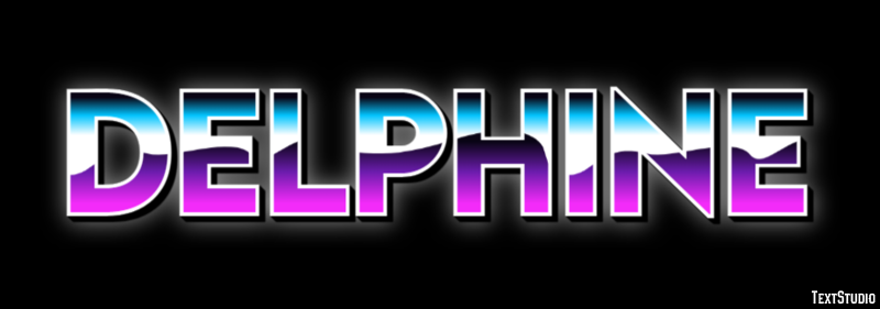 Delphine Text Effect
