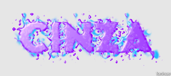 Cinza Texteffekt