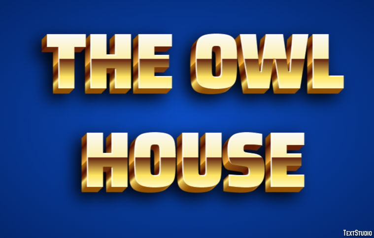 The Owl House Text Effect