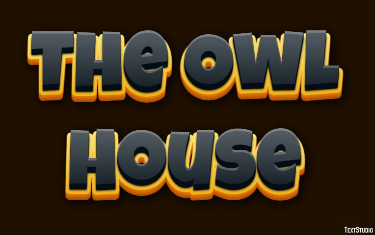 The Owl House Text Effect