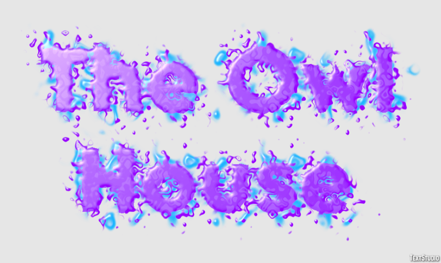 The Owl House Text Effect