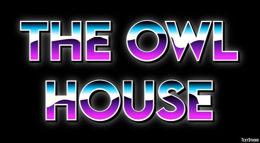 The Owl House Text effect