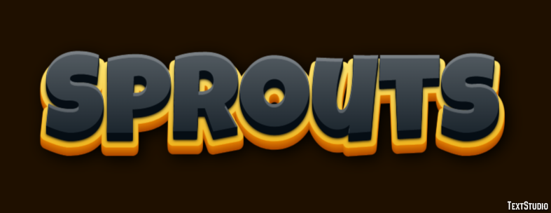 Sprouts Efeito de texto