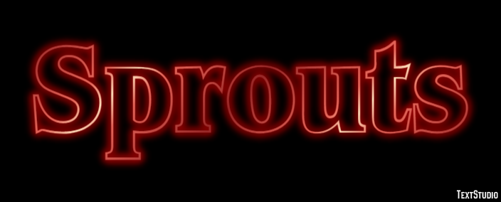 Sprouts Efeito de texto