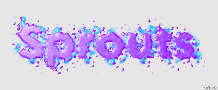 Sprouts Efeito de texto