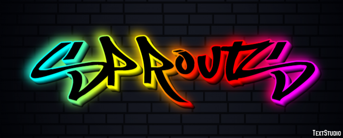 Sprouts Efeito de texto