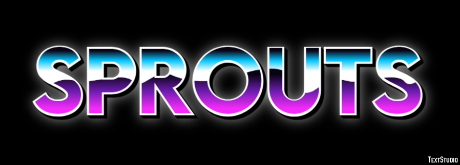 Sprouts Efeito de texto