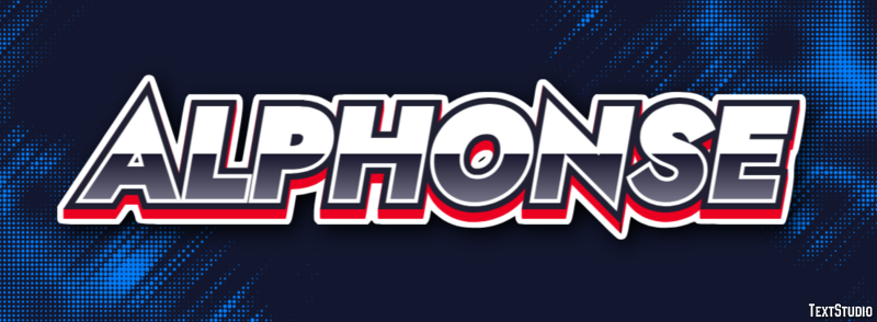 Alphonse Text Effect