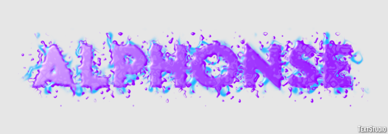 Alphonse Text Effect