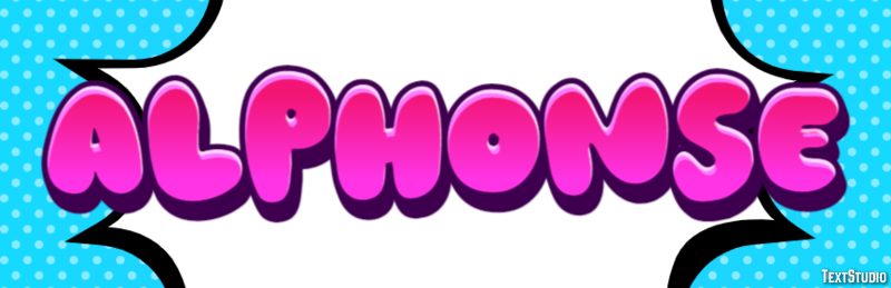 Alphonse Text Effect