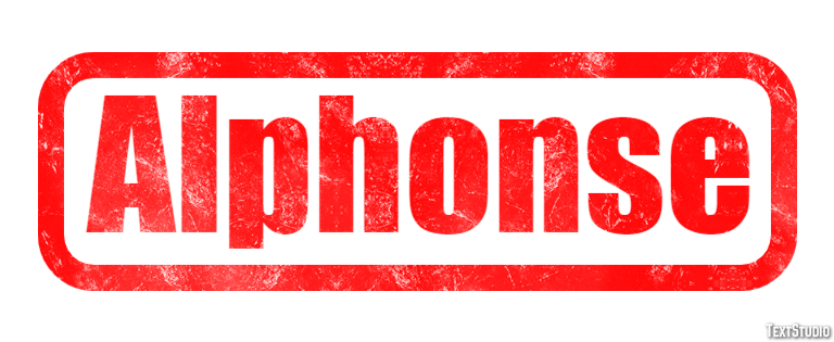 Alphonse Text Effect