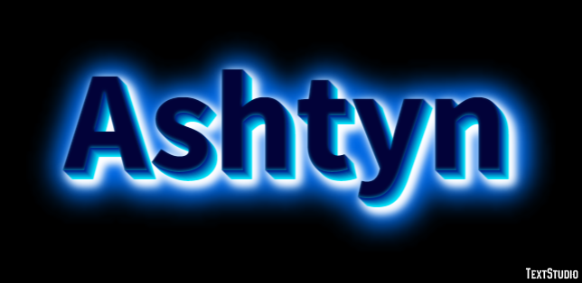 Ashtyn Effetto testo