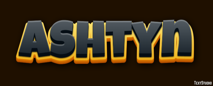 Ashtyn Text Effect