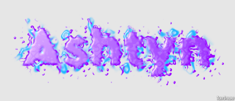 Ashtyn Text Effect