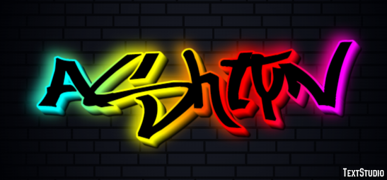 Ashtyn テキスト効果