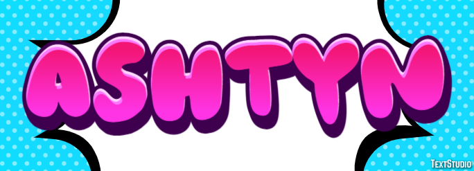 Ashtyn Texteffekt