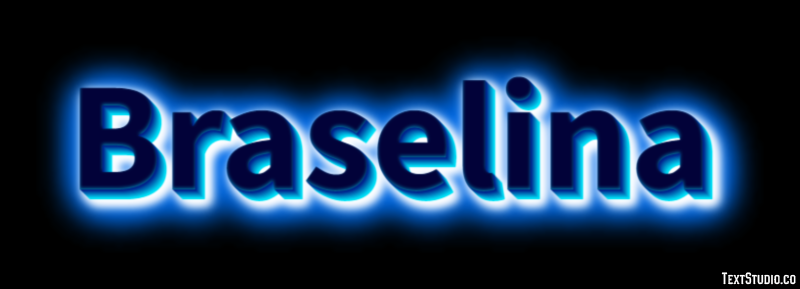 Braselina Tekst Effect