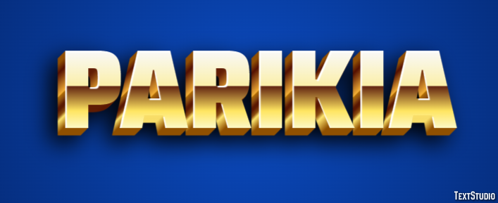 Parikia Efekt tekstowy