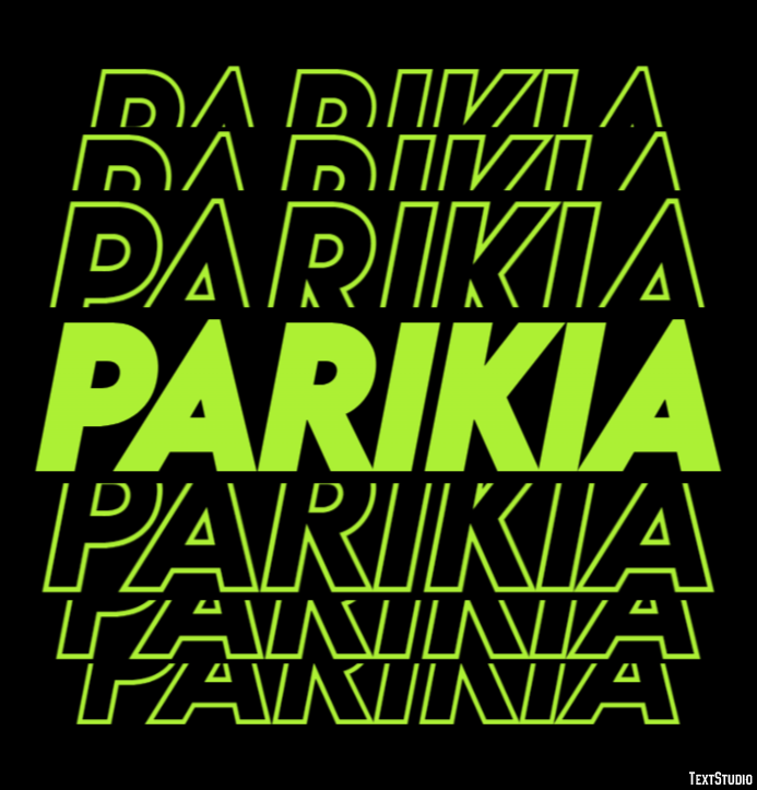 Parikia Efekt tekstowy