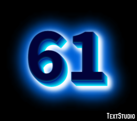 61 Text Effect