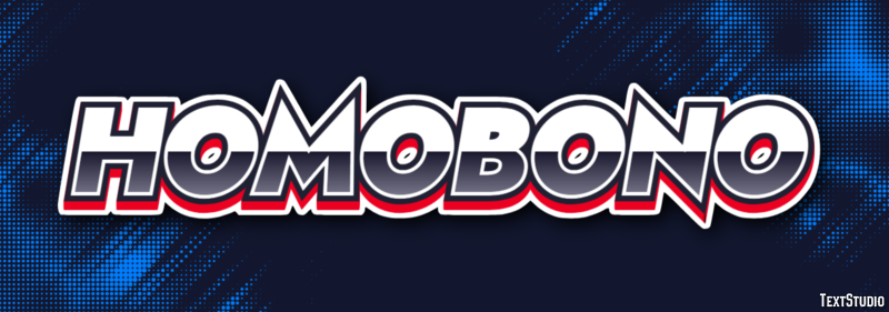 Homobono Efecto de texto
