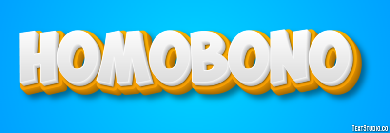 Homobono Efecto de Texto