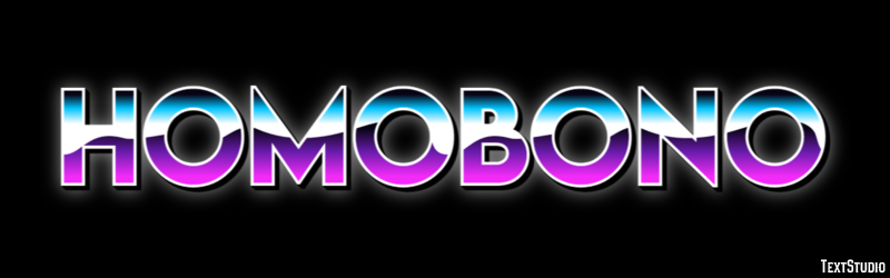 Homobono Efecto de texto