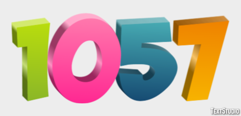 1057 Effetto testo