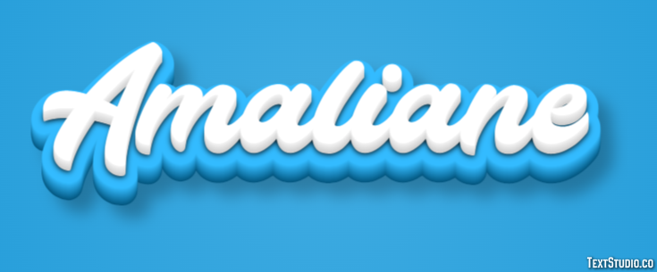 Amaliane Text effect