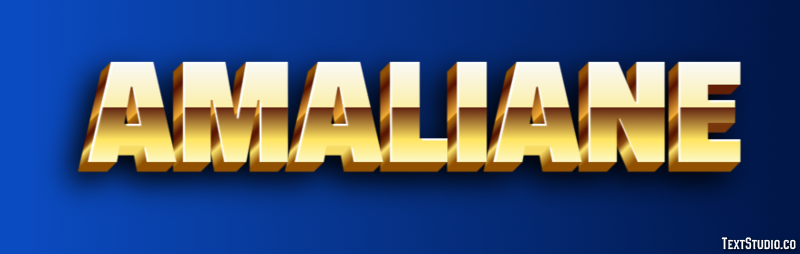 Amaliane Text effect
