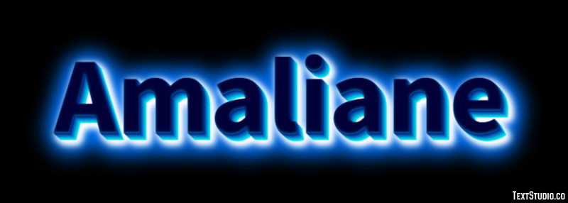 Amaliane Text effect