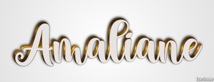 Amaliane Text effect