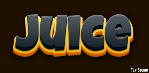 Juice Text Effect