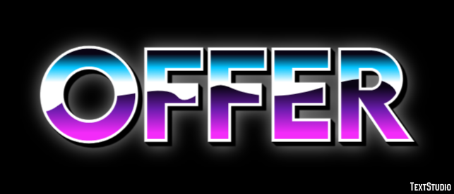 Offer Effet de Texte