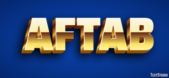 Aftab Text Effect